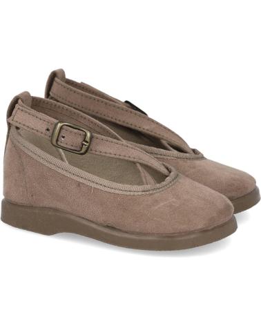L&R SHOES BALLERINE 111 CON CINGHIE INCROCIATE BEIGE TABACO