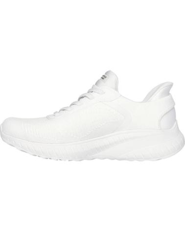 SKECHERS SLIP-INS BOBS SQUAD SNEAKER WEISS - MODELL 117497-OFWT BLANCO