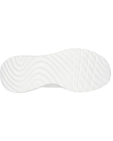 SKECHERS SLIP-INS BOBS SQUAD SNEAKER WEISS - MODELL 117497-OFWT BLANCO