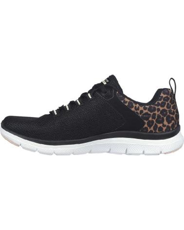 Woman Trainers SKECHERS FLEX APPEAL 4 0-WILD BALLAD 149582 NEGRO