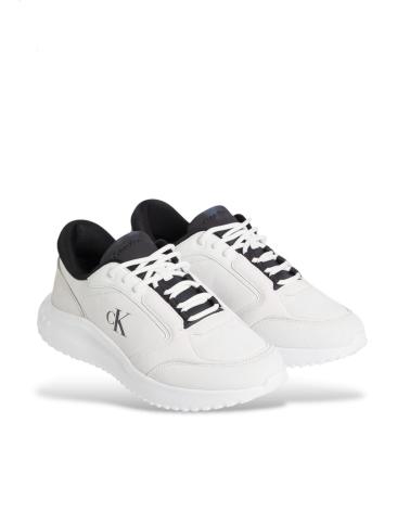 Man Trainers CALVIN KLEIN ZAPATILLAS EVA RUNNER LOW MG WMM BLANCO