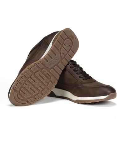 Scarpe sport per Uomo FLUCHOS LOUIS F1603 DEPORTIVOS CON CORDONES PARA HOMBRE MARRóN