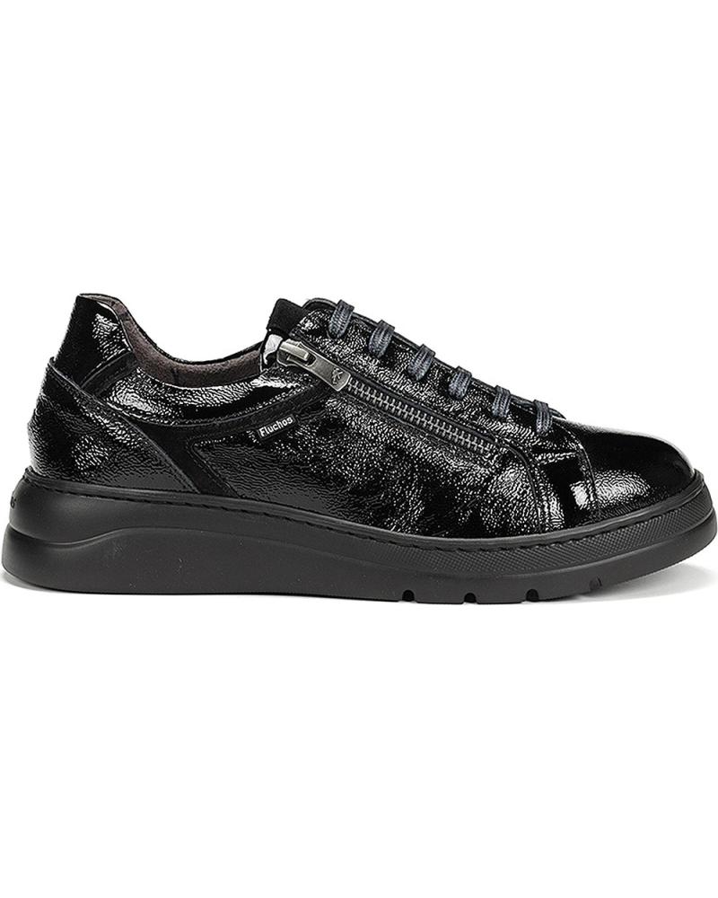 Zapatillas deporte pour Femme FLUCHOS DEPORTIVAS PARA MUJER DE F1666 POMPAS NEGRO