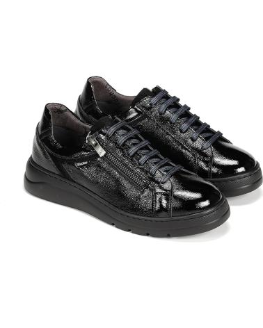 Zapatillas deporte pour Femme FLUCHOS DEPORTIVAS PARA MUJER DE F1666 POMPAS NEGRO