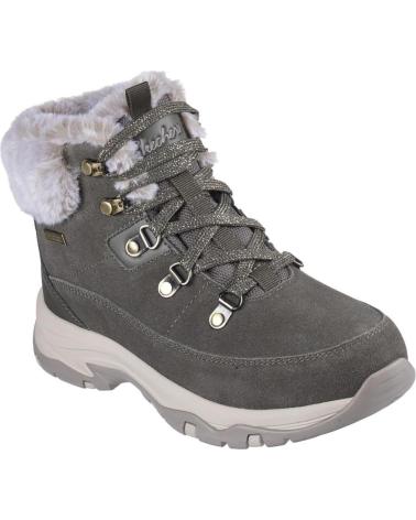Botines de Mujer SKECHERS TREGO SNOW WORRIES KAKI
