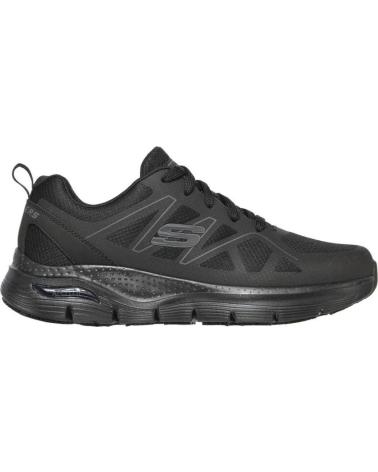 SKECHERS ARCH FIT 200025EC-BLK SCHWARZE SPORTSCHUHE AZUL MARINO