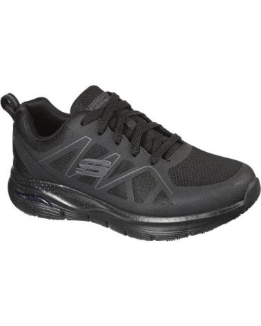 SKECHERS ARCH FIT 200025EC-BLK SCHWARZE SPORTSCHUHE AZUL MARINO