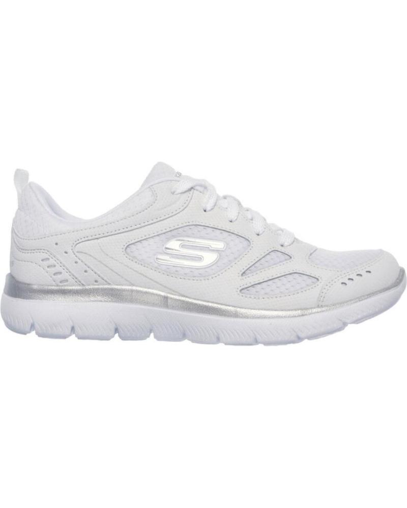 Woman Trainers SKECHERS SUMMITS-SUITED JUNIOR 12982-WSL BLANCA BLANCO