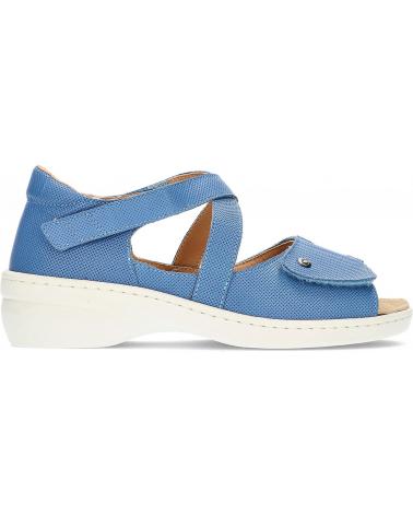 Sandali per Donna calzamedi SANDALIAS ANCHO ESPECIAL 0759-A AZUL