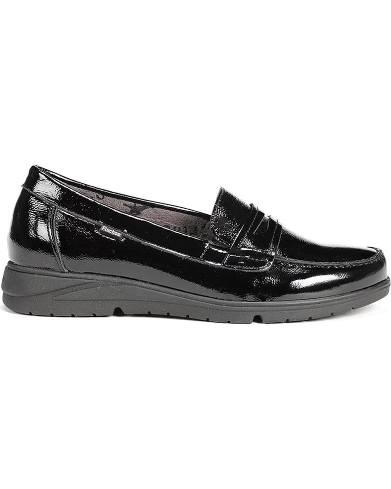 Mocassini per Donna FLUCHOS MOCASINES PARA MUJER F1835 STYLL NEGRO