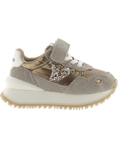 Sportivo per Bambina VICTORIA SNEAKERS VIENTO KIDS METALIZADO 1157105 PLATINO