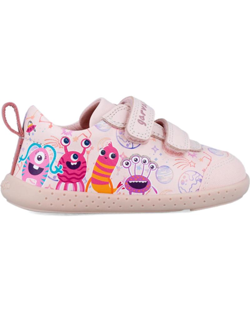 Sportif pour Fille GARVALIN ZAPATILLA COTTON RESPETUOSA 241307 ROSA EMPOLVADO
