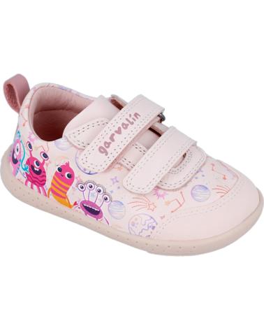 Sportif pour Fille GARVALIN ZAPATILLA COTTON RESPETUOSA 241307 ROSA EMPOLVADO