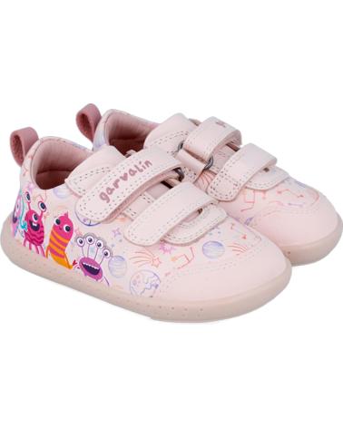 Sportif pour Fille GARVALIN ZAPATILLA COTTON RESPETUOSA 241307 ROSA EMPOLVADO