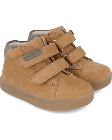 Botins de Menino GARVALIN BOTINES PARA CHICO GARVALIN 241315 AUTOADHERENTE CAMEL