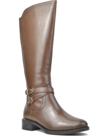 CARAMELO STIVALI ALTI DA DONNA CAR2406-18 IN PELLE MARRONE PIEL MARRONPIEL MARRON