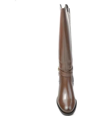 CARAMELO STIVALI ALTI DA DONNA CAR2406-18 IN PELLE MARRONE PIEL MARRONPIEL MARRON