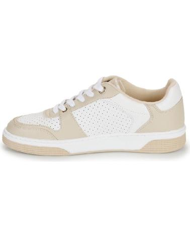 Woman Trainers GUESS DAISO FLTDAI ELE12 BEIGE BLANCO