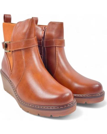 Stivaletti per Donna TIMBOS BOTIN CUNA DE MUJER CAMEL 130857 MARRóN