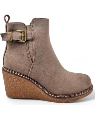 Stivaletti per Donna TIMBOS BOTIN CUNA DE MUJER KAKI 130852 MARRóN
