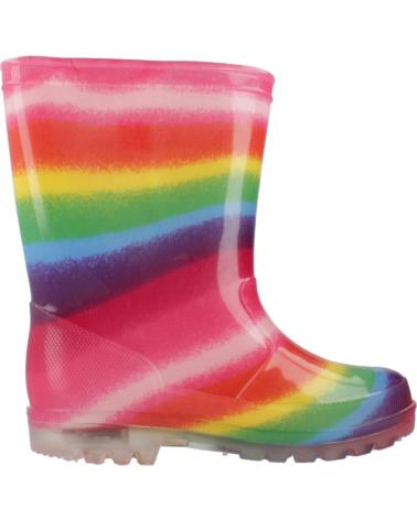 Botas de agua de Niña y Niño CHICCO WALK CON LUCES MULTICOLOR