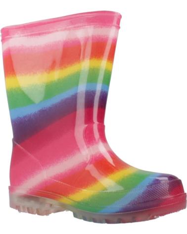 Botas de agua de Niña y Niño CHICCO WALK CON LUCES MULTICOLOR