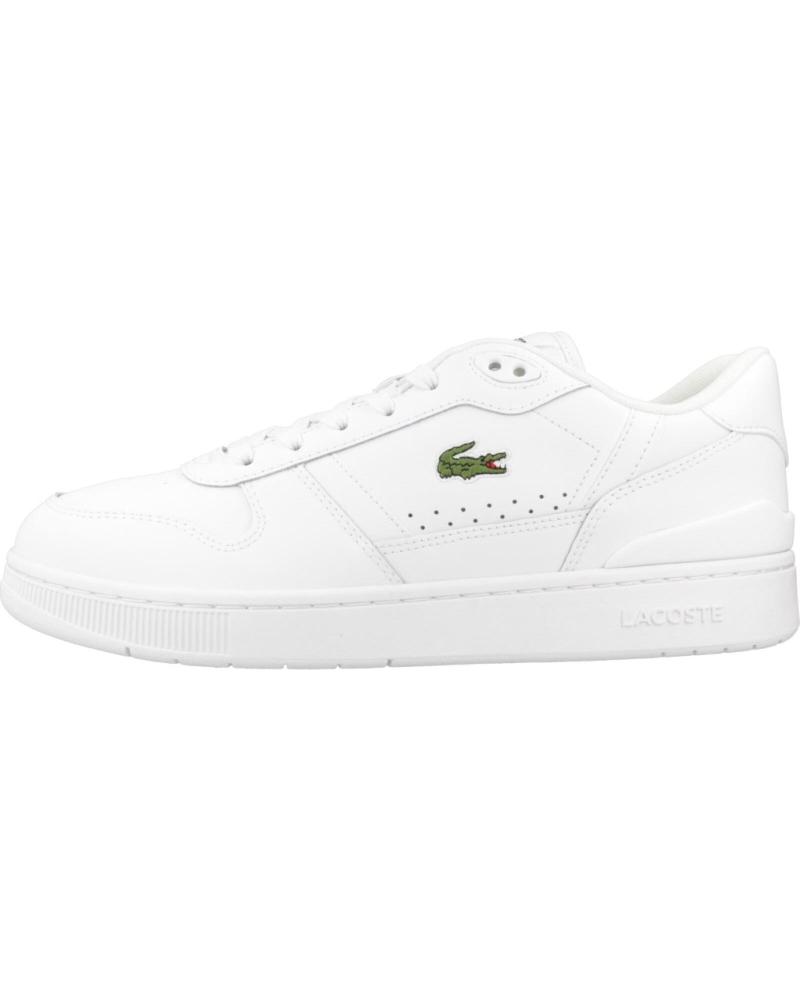 Sportivo per Uomo LACOSTE T-CLIP SET BLANCO