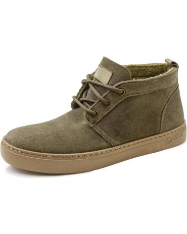 Stivaletti per Uomo NATURAL WORLD BOTA DE HOMBRE 6722H ADUR DE DE PIEL SERRAJE CASTANO