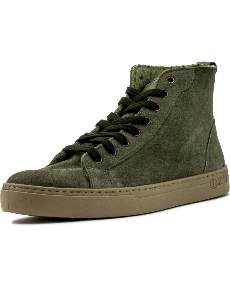 Stiefel für Herren NATURAL WORLD BOTA DE HOMBRE 6729H RIO DE NATURAL WROLD DE SERRAJE CASTANO
