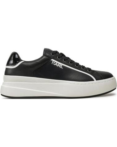 Sportif pour Homme KARL LAGERFELD KRONOS LO LACE LTHR KL54020 NEGRO