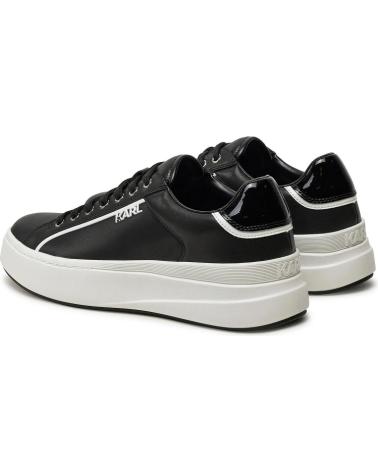 Sportif pour Homme KARL LAGERFELD KRONOS LO LACE LTHR KL54020 NEGRO