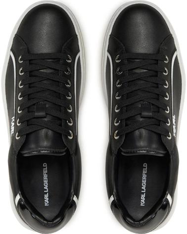 Sportif pour Homme KARL LAGERFELD KRONOS LO LACE LTHR KL54020 NEGRO