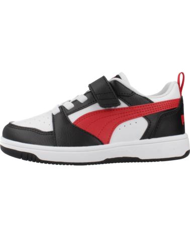 Sportivo-De-Niña-PUMA-ZAPATILLAS-NINO-MODELO-REBOUND-V6-LO-AC-PS-COLOR-NEGRO-WHITE