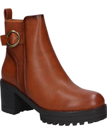 Botines de Mujer CHIKA10 PILAR 24 CUERO-TAN
