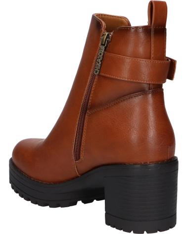 Botines de Mujer CHIKA10 PILAR 24 CUERO-TAN