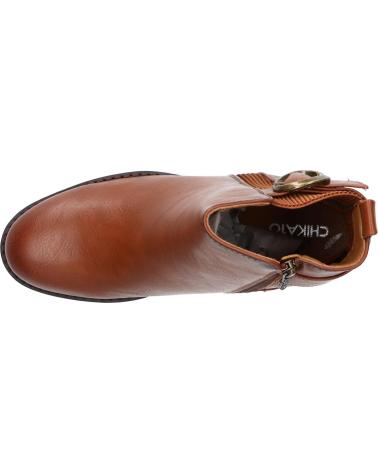 Botines de Mujer CHIKA10 PILAR 24 CUERO-TAN