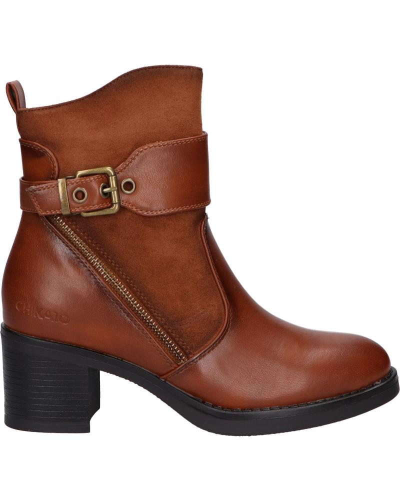 Botins de Mulher CHIKA10 MONNA 04 CUERO-TAN