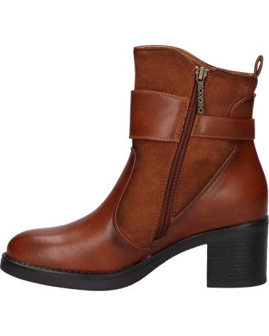 Botins de Mulher CHIKA10 MONNA 04 CUERO-TAN
