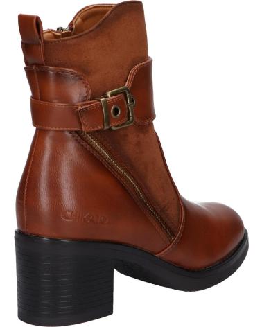 Botins de Mulher CHIKA10 MONNA 04 CUERO-TAN