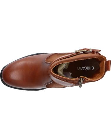 Botins de Mulher CHIKA10 MONNA 04 CUERO-TAN