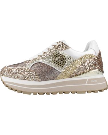Sportivo per Donna LIU JO ZAPATILLAS MUJER LIU-JO MODELO MAXI WONDER 73 COLOR ORO GOLD