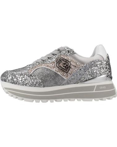 Sportivo per Donna LIU JO ZAPATILLAS MUJER LIU-JO MODELO MAXI WONDER 73 COLOR PLATA SI SILVER