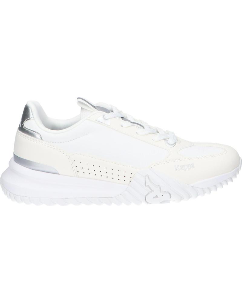 Sportivo per Donna KAPPA ZAPATILLA MUJER AUTHENTICS ARKLOW BLANCA GRIS 321U2NW BLANCO