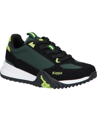 Deportivas de Niño KAPPA ZAPATILLA NINO AUTHENTIC ARKLOW NEGRA Y VERDE 321U7XW NEGRO