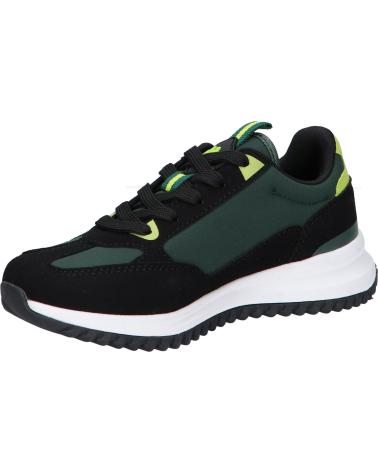Deportivas de Niño KAPPA ZAPATILLA NINO AUTHENTIC ARKLOW NEGRA Y VERDE 321U7XW NEGRO