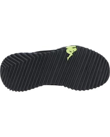 Deportivas de Niño KAPPA ZAPATILLA NINO AUTHENTIC ARKLOW NEGRA Y VERDE 321U7XW NEGRO
