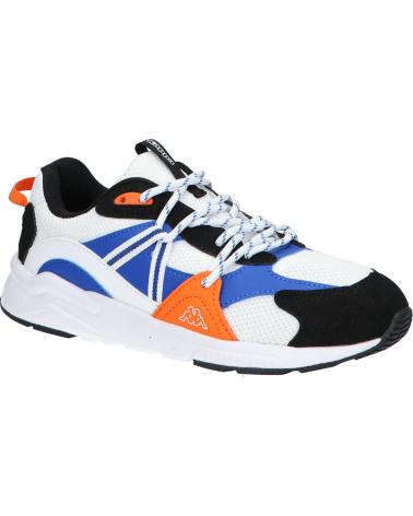Deportivas de Niña y Niño KAPPA 341E4W LONDON JR LACE A31 WHITE-BLUE ROYAL