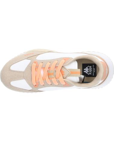 Esportes  de Menina e Menino KAPPA 321U7XW AUTHENTIC ARKLOW JR LACE A24 WHITE-BEIGE