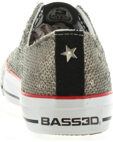 Deportivas de Mujer BASS3D 41217 LENTEJUELAS BRONCE