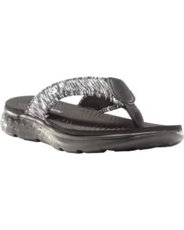 Tongs pour Femme JOHN SMITH J SMITH PIWUX 24V W CHANCLA NEGRO-PLATA 005-098 - 36 VARIOS COLORES